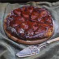 Pear tarte Tatin