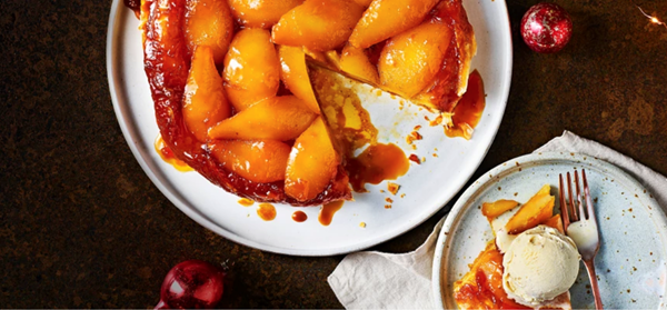 Pear tarte Tatin