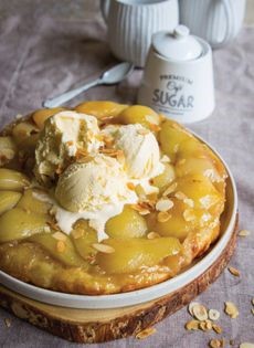 Pear tarte Tatin