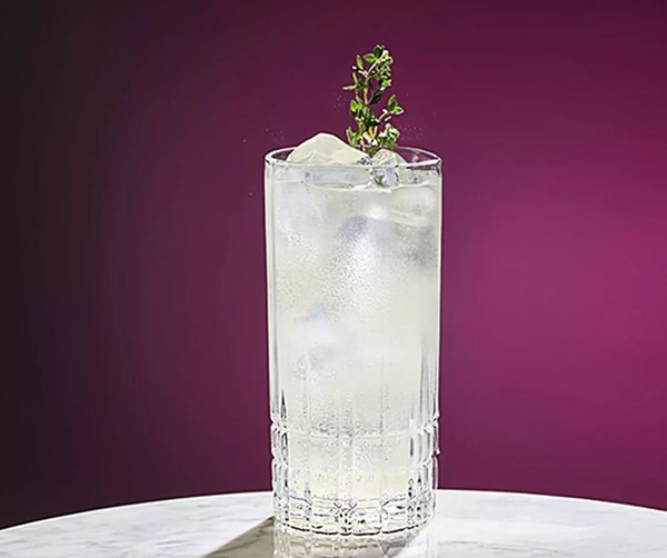 Pear vodka Collins