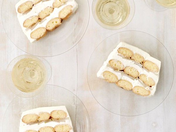 Pear-white pepper tiramisu