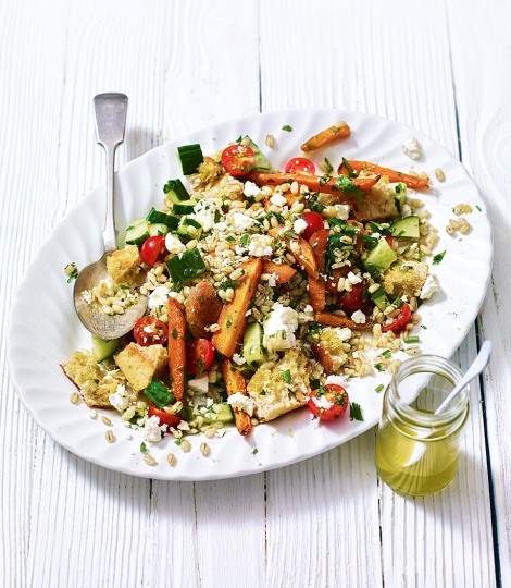 Pearl barley salad