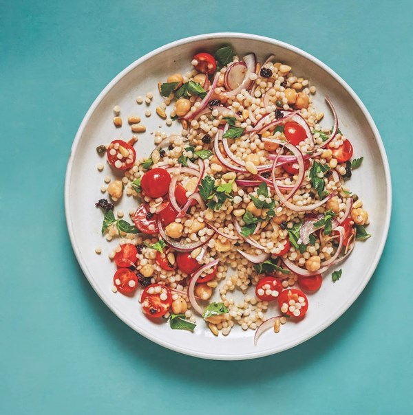 Pearl couscous salad
