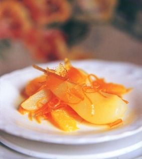 Pears and oranges