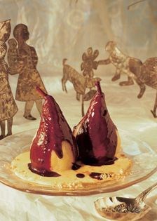 Pears with chocolate (Pere al cioccolato)