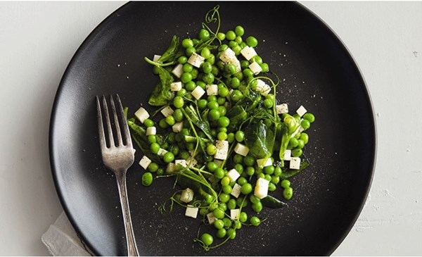 Peas & pecorino