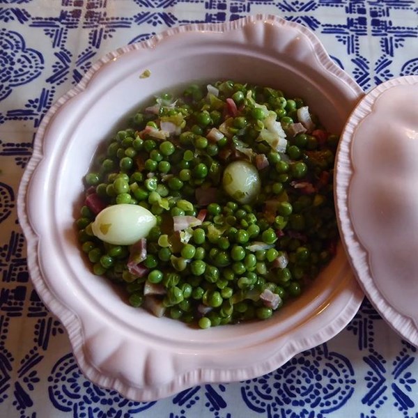 Peas as cooked on the farm (Les petits pois à la ménagère)