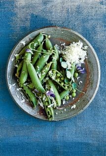 Peas with horseradish