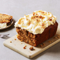 Pecan and parsnip loaf