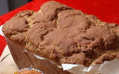 Pecan and treacle bread