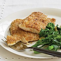 Pecan-crusted trout