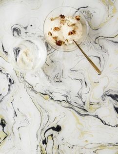 Pecan maple ice cream