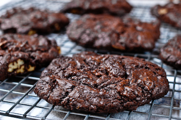 Pecan mudslide cookies