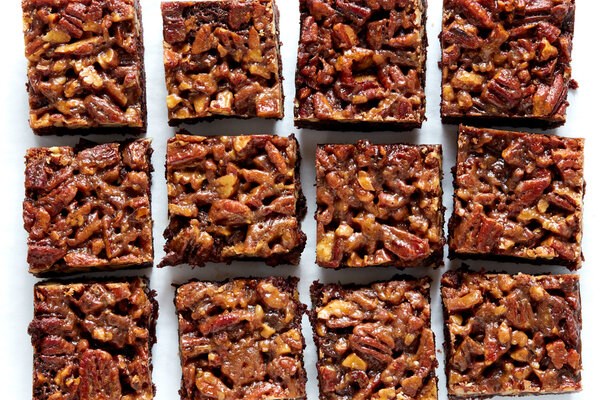 Pecan pie brownies