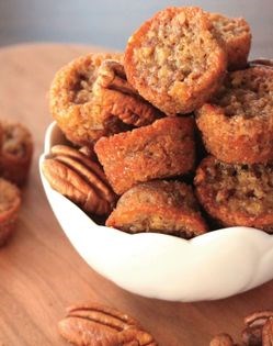 Pecan pie mini cupcakes