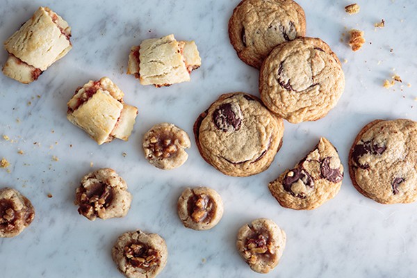 Pecan praline thumbprints