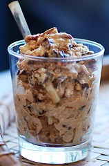 Pecan, prune & pear Bircher muesli