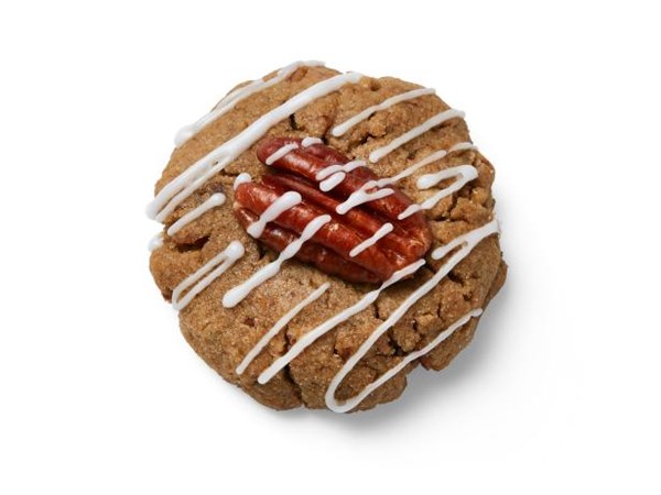 Pecan-rye cookies