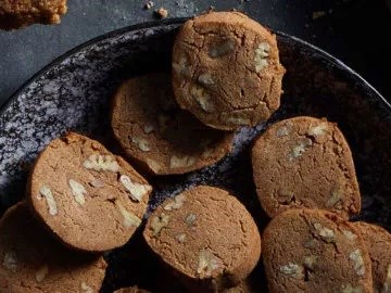 Pecan shortbread cookies 