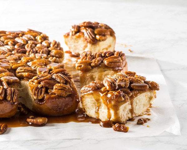 Pecan sticky bars