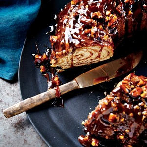 Pecan sticky wedges