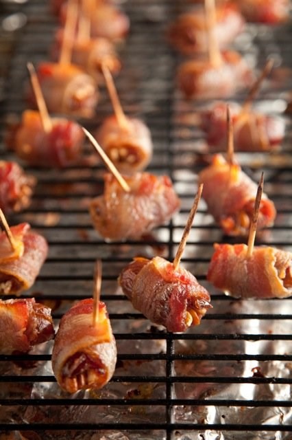 Pecan-stuffed dates