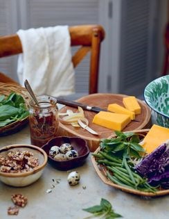 Pecel with peanut brittle