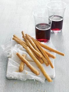 Pecorino and Parmesan cheese straws