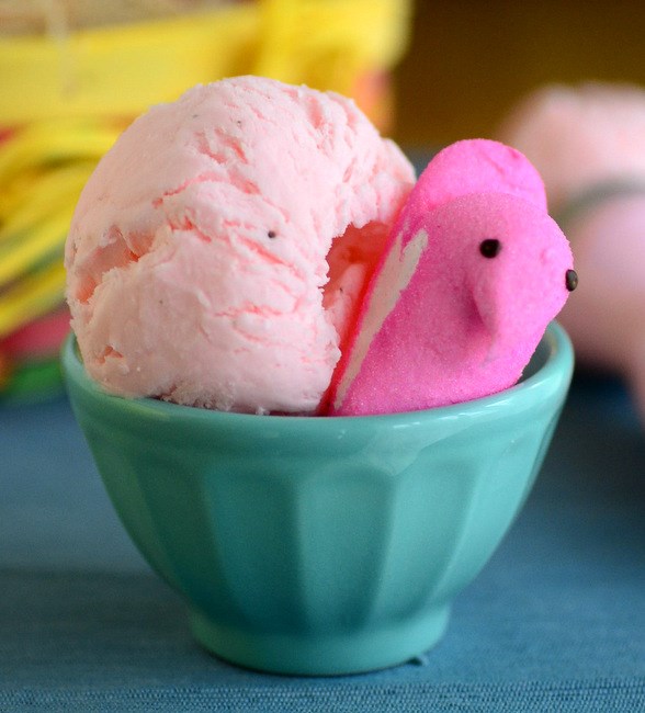Peeps ice cream