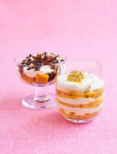 Peggy's passion-fruit cream