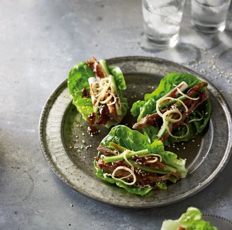 Peking duck rolls - my way