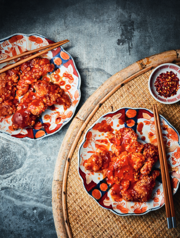 Peking-style pork chops