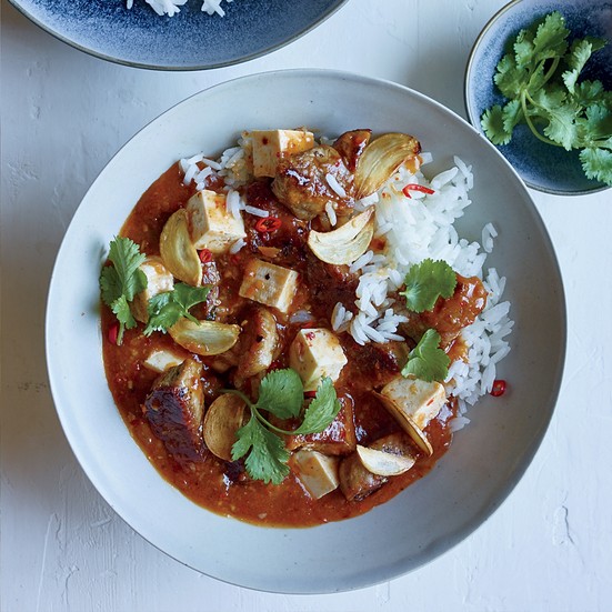 Penang-style pork with soft tofu