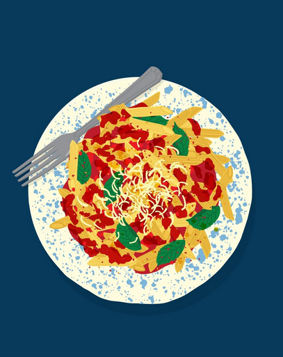 Penne arrabiata