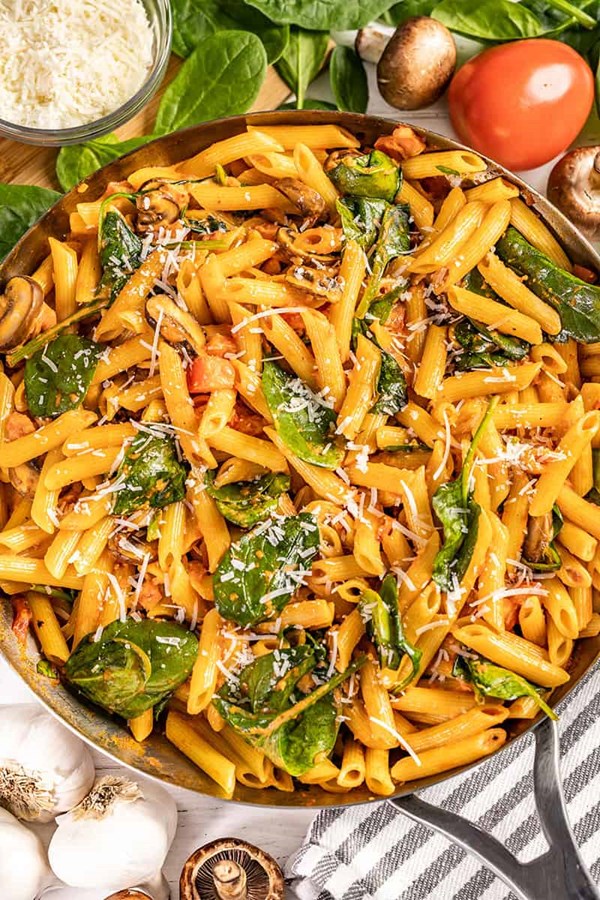 Penne rosa