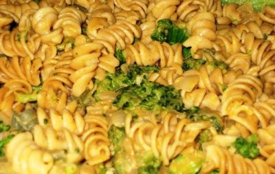 Penne-wise pumpkin pasta (with trees)