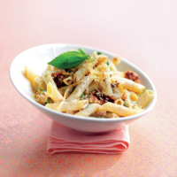 Penne with sausage and fennel ragu