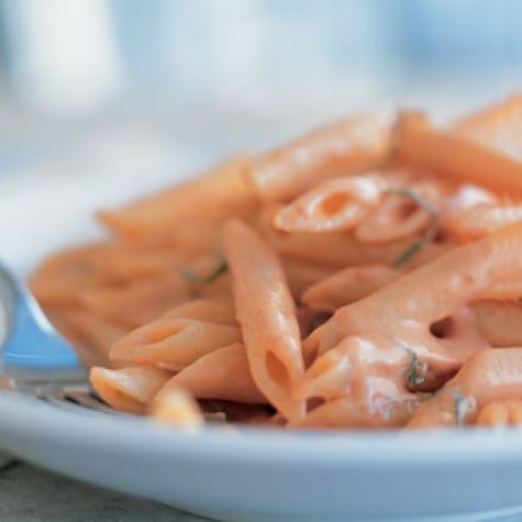 Penne with vodka sauce