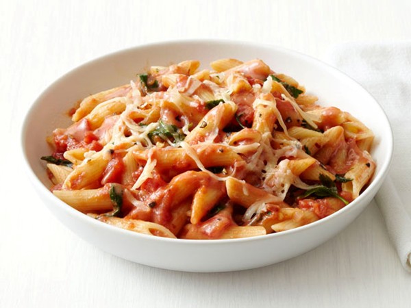 Penne with vodka sauce
