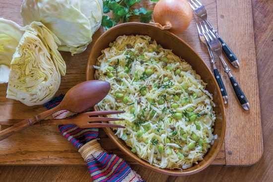 Pennsylvania Dutch "shaken cabbage"