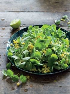 Pennywort salad (Gotu kola sambal)