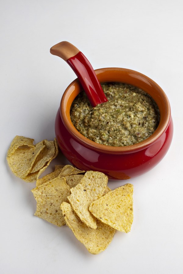Pepita-tomatillo dip