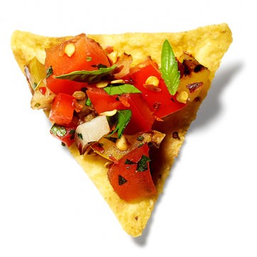 Pepper and onion salsa