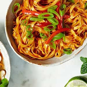 Pepper hakka noodle bowl