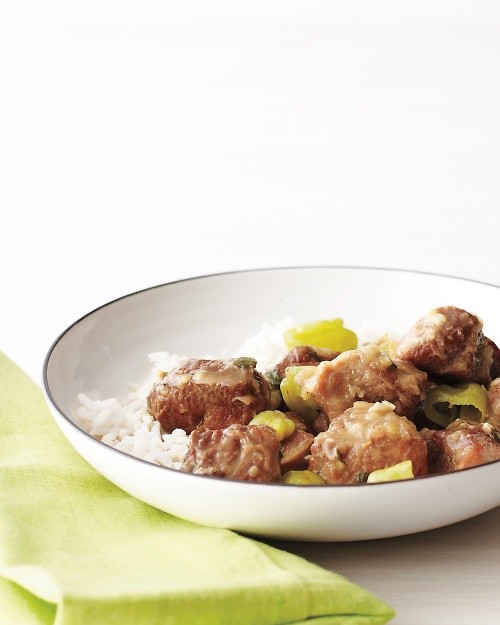 Pepper pork stew