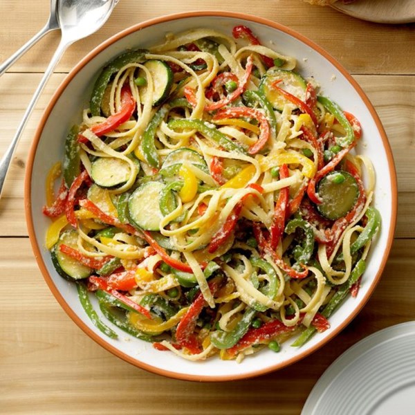 Pepper ricotta primavera