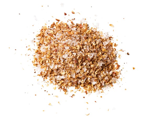 Peppercorn and coriander salt