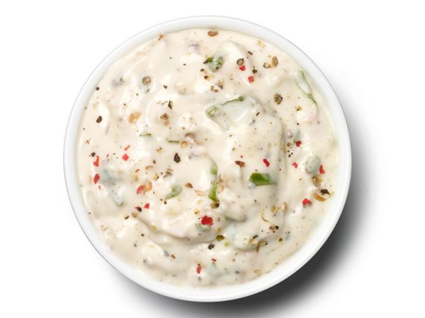 Peppercorn-shallot mayo