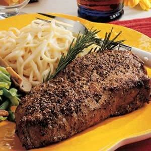 Peppercorn steaks