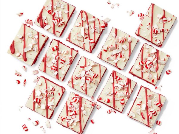 Peppermint bar cookies
